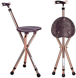 Siège <span class=keywords><strong>de</strong></span> canne pliant tabouret <span class=keywords><strong>de</strong></span> canne béquille siège <span class=keywords><strong>de</strong></span> chaise 3 pieds sièges <span class=keywords><strong>de</strong></span> canne bâton <span class=keywords><strong>de</strong></span> marche hautement réglable grand épais en alliage d'aluminium ABS - Product Image 1