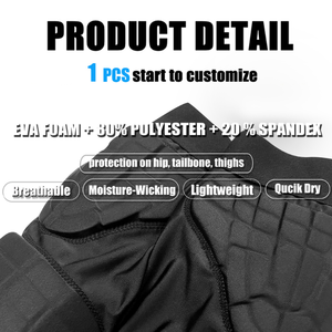 Pantaloncini Protettivi Antiurto Traspiranti di Alta Qualità Shenochi per <span class=keywords><strong>Portieri</strong></span> Giovanili - Product Image 2