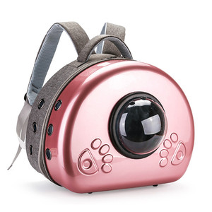 Pet <b>Backpack</b> Transparent Round Breathable Carrier For Dogs Cats Large Capacity Travel Bag - Product Image 4