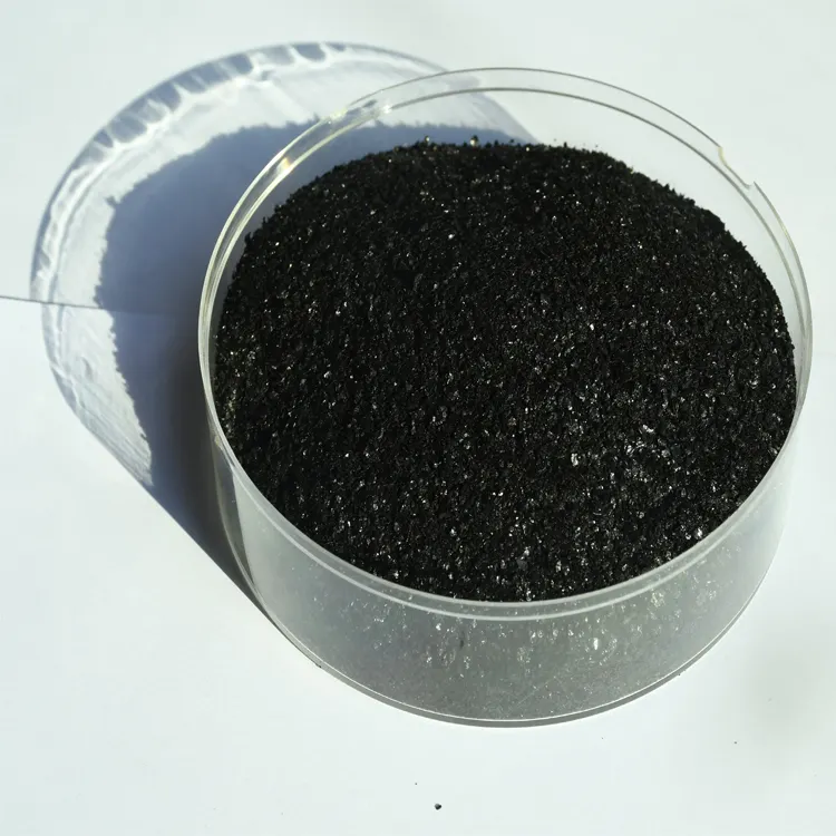 Supplier's Organic Fertilizer Potassium Humate Black Shiny Super Humic Fulvic Acid Powder