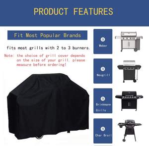 Housse de protection pour <span class=keywords><strong>barbecue</strong></span> de 58 pouces, imperméable, en tissu Oxford résistant, coupe-vent, pour <span class=keywords><strong>barbecue</strong></span> à gaz extérieur, pour <span class=keywords><strong>Weber</strong></span> Nexgrill - Product Image 4