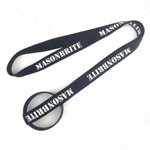 Factory Direct <b>Polyester</b> <b>Lanyard</b> with Silicone Cup Holder Silk Screen Printing Custom Logo and Hook Accessory - Product Image 3