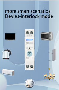63A Zigbee/WiFi Smart MCB Compteur d'énergie Mini <span class=keywords><strong>disjoncteur</strong></span> avec minuterie Relais Protection contre les fuites Tuya SmartLife - Product Image 4