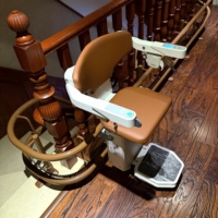 Nouveau monte-escalier électrique en acier à moteur, sans obstacle, pour fauteuil roulant, pour personnes à mobilité réduite, usage domestique ou hôtelier, modèle 2026
