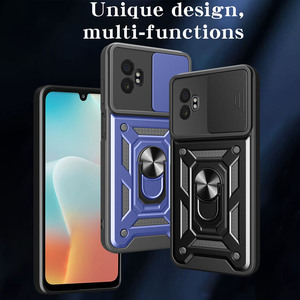 เคสโทรศัพท์กันกระแทกพร้อมห่วงตั้งและฝาครอบกล้องสไลด์สำหรับ Samsung Galaxy xcover 7 Pro / <span class=keywords><strong>M62</strong></span> / M55 / M54 / M53 / M52 5g - Product Image 2