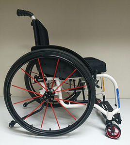 Silla de Ruedas Ligera y Plegable de Alta Gama con Liberación Rápida para Ocio y Deporte, con Núcleos Ajustables y Doble Amortiguación para Personas con Discapacidad - Product Image 3