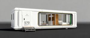 Cabine modulaire en forme de capsule pour projet hôtelier |   Hébergement préfabriqué pour l'industrie hôtelière - Product Image 2