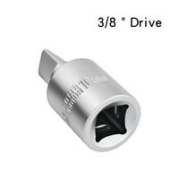 Clé à douille triangulaire de 10 mm à entraînement 3/8 po, longueur 40 mm, outil spécial pour le vidange d'huile du carter et du bouchon de vidange de transmission