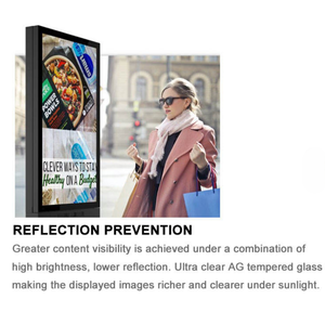 Affichage numérique pour menu <span class=keywords><strong>de</strong></span> restaurants drive-thru, kiosque extérieur debout, étanche, écran tactile pour commande, écran LCD, publicité - Product Image 4