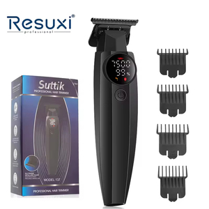 <span class=keywords><strong>Suttik</strong></span> 137 1000mAh Elektrische Haarschneidemaschine für Friseure, Haarschneider für Männer mit Keramikklingen, Haartrimmer - Product Image 1