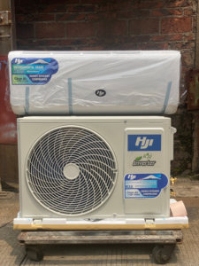 เครื่องปรับอากาศ HJI Wholesale Cool Air 9000BTU 12000BTU  ประหยัดพลังงาน ได้รับมาตรฐาน CE สำหรับบ้าน ใช้สารทำความเย็น R32 ยี่ห้อ Hisense 220V 9000btu 12000btu - Product Image 1