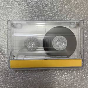All Transparent Blank Cassette Housing <b>Hard</b> Clear Plastic Empty <b>Shell</b> Standard Inner Reels Vintage Audio Assembly Parts - Product Image 3