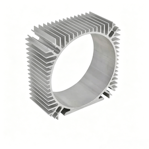 Custom Extruded Aluminum Sunflower Heat Sink Round Radial Fin Heatsink for <b>LED</b> <b>Lighting</b> & Industrial Cooling - Product Image 2