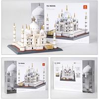 Wange 5211 Taj Mahal Agra – Blocs de construction de qualité supérieure, modèle architectural de monument urbain, décoration de bureau, jouet, accessoires pour la maison