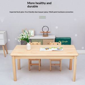 Meubles <span class=keywords><strong>de</strong></span> <span class=keywords><strong>maternelle</strong></span> Montessori, ensemble table et chaises en bois, garderie, <span class=keywords><strong>maternelle</strong></span>, école <span class=keywords><strong>maternelle</strong></span>, mobilier en bois pour enfants - Product Image 2