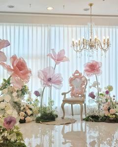 <span class=keywords><strong>Flores</strong></span> Gigantes Personalizadas Coloridas al por Mayor ZA-041 para Decoración de Interiores de Hoteles, Centros Comerciales, Tiendas, Bodas y Ventanas - Product Image 1