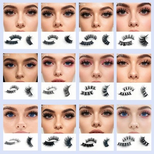 <span class=keywords><strong>Pestañas</strong></span> 3D de Pelo de Visón Premium Estilo 2025, Negras Naturales Brillantes, Tira Completa, 10 Pares Reutilizables, Más de 25 Empaques con Logotipo Personalizado - Product Image 6