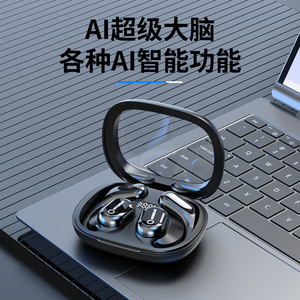 หูฟังแปลภาษาฮุนได128X128จอแสดงผล TFT Type C การชาร์จการแปลเสียง Ai Recognition - Product Image 3