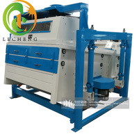 Haute efficacité 40-60TPH Paddy riz Machine de nettoyage équipement de traitement du café nettoyeur de grains rotatif enlever les impuretés