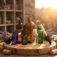 Bouteille compte-gouttes en verre avec bouchon de sécurité en plastique pour enfants, marquage Braille, 5ml 10ml 30ml 50ml, emballage en verre personnalisé avec logo, vente en gros