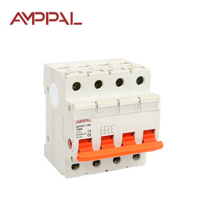 Công nghiệp nhỏ cô lập chuyển đổi đơn cực 2P 3P 4P 125A Power Trip MCB làm bằng kim loại và nhựa - Product Image 5
