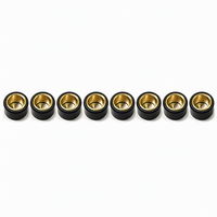 Set Pulley Variator Sepeda Motor Tembaga PA46 Kustom Baru 26*15mm 18g 8 PCS. untuk Retrofit/Upgrade C400