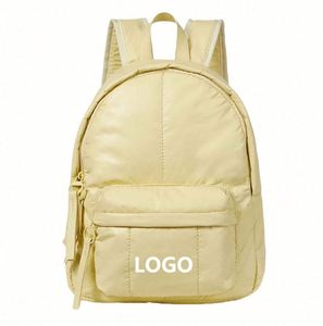 Waterproof Trendy School Daypack College Student <b>Backpack</b> Quilted Puffer Bag Puffy Puffer <b>Backpack</b> - Product Image 1