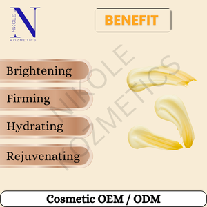 Kit Facial de Oro 24K, Limpiador y Humectante con Oro para una Piel Radiante, Uso Diario, OEM/ODM - Product Image 4