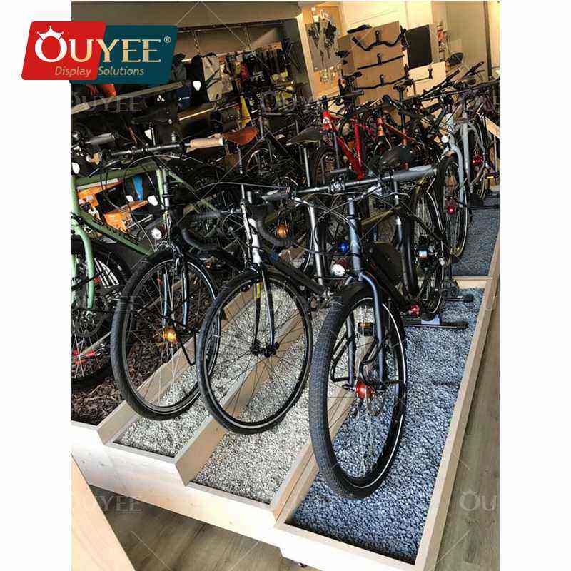 POS Bike Shop Interior Design City Road Bike Showroom Decoration Ideas  Retail Sport Mountain Bike Shop Display Fixtures