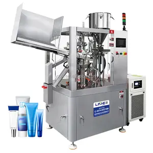 Automatische Tandpasta Cosmetische Cream Lotion Plastic Aluminium Buis Vullen En Sluitmachine Voor Crème Tandpasta