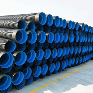 HDPE đôi tường sóng ống PE Cống Thoát Nước ống với đường kính DN200-DN1000 - Product Image 5
