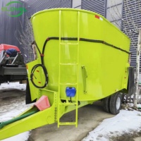 Mélangeur TMR pour ferme verticale PTO, chariot mobile à alimentation automatique, vente chaude