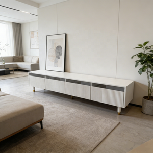 <span class=keywords><strong>Meuble</strong></span> <span class=keywords><strong>TV</strong></span> en bois blanc de luxe moderne de haute qualité avec tiroirs de rangement, meubles de <span class=keywords><strong>salon</strong></span>, pieds dorés - Product Image 3