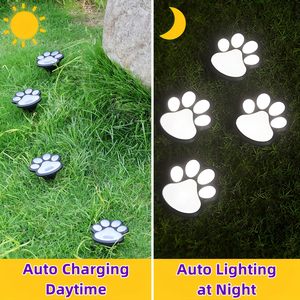 Nueva Lámpara Solar <span class=keywords><strong>LED</strong></span> Creativa para Exteriores con Forma de Garra de Gato, IP65 Impermeable, Decorativa para Jardín, Patio y Césped, en Stock - Product Image 5