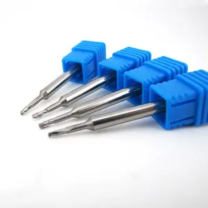 Nonstandard Customized 2Fluted Tungsten Steel Carbide Milling Cutter CNC End Mill For CNC Plastic Product Processing