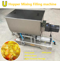 Offres Spéciales semi-automatique plateau pneumatique machine de remplissage d'huile de machine de remplissage de miel machine de remplissage de crème avec chauffage et mélangeur