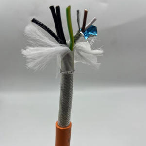 Fabrika Yüksek Esneklikli Yeşil Kılıflı 380v 600V Servo Sinyal Kontrol Kablosu 6 Kutuplu M23 İzoleli Katı PVC Motor Kablosu - Product Image 4