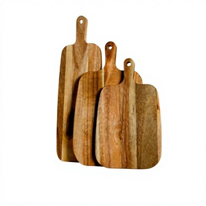 Bandeja de Madera Natural para Servir Pizza y Filetes, Apta para Lavavajillas y Disponible para Restaurantes y Comidas en Casa - Product Image 6