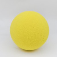 Balle de tennis silencieuse et rebondissante en mousse PU souple, personnalisable, 80 mm, 90 mm