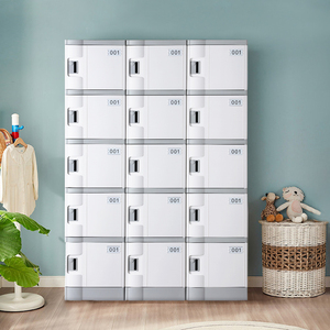 Modern Style High School Locker Colorful Plastic Cabinet for Golf Bag Storage Lockers with Barra Code Locker <b>Smart</b> - Product Image 4