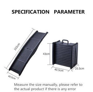 Stabiele En Ondersteunende Pp Opvouwbare Pet Stappen Trappen Voor Katten En Honden Outdoor Gemakkelijk Winkel Huisdier Stap Ladder - Product Image 2