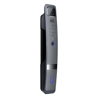 Suoboot 3D gezichtsherkenning Tuya Smart Lock met WiFi Cloud Storage verborgen camera voor aluminium/stalen deuren