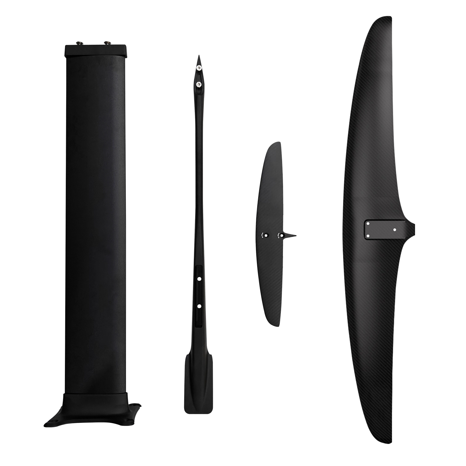 New Popular Hydrofoil Carbon Wings, Aluminum Mast, GY1050