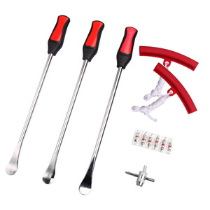 DZT/Dongzhe Tire Pry Bar 15-Inch Carbon Steel Flathead Auto Repair Tool for Car Tire Removal and Repair - Product Image 1