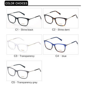 Lunettes rectangulaires minimalistes Grey Jack Eyewear, monture complète, anti-UV, unisexe, style coréen, 60009 - Product Image 3