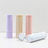 Maquillage haute qualité longue durée étanche à la transpiration cosmétiques Tube vide Tube de rouge à lèvres avec miroir