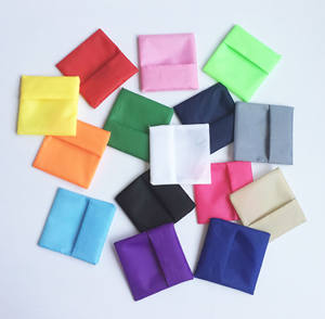 Sac fourre-tout promotionnel pliable en polyester rayé, écologique, indéchirable, pour la vie quotidienne, avec logo personnalisé, taille moyenne - Product Image 2