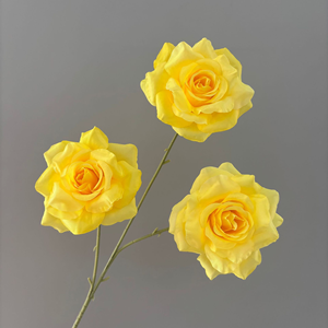 ดอกไม้ผ้าไหมทำมือ 22 สี สำหรับตกแต่งผนังงานแต่งงาน ขายดีที่สุด หัวดอกบานสวยงาม ของขวัญวันโกหก กล่องของขวัญ ตกแต่งบ้าน งานฝีมือ - Product Image 4