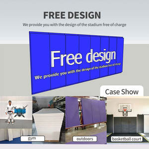 Gimnasio profesional Acolchado de pared al aire libre <span class=keywords><strong>para</strong></span> baloncesto y entrenamiento Almohadillas de pared <span class=keywords><strong>para</strong></span> deportes Logotipo personalizado Materiales de espuma de PVC - Product Image 5