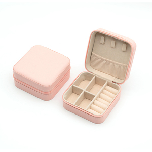 Custodia personalizzata con Mini cerniera, collana ad anello portatile, gioielli, portaoggetti cosmetici da viaggio, portagioie, piccola borsa per il trucco - Product Image 3